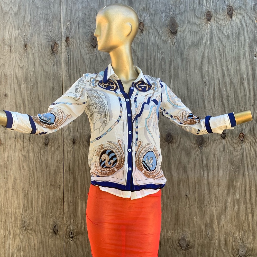 Hermes blouse